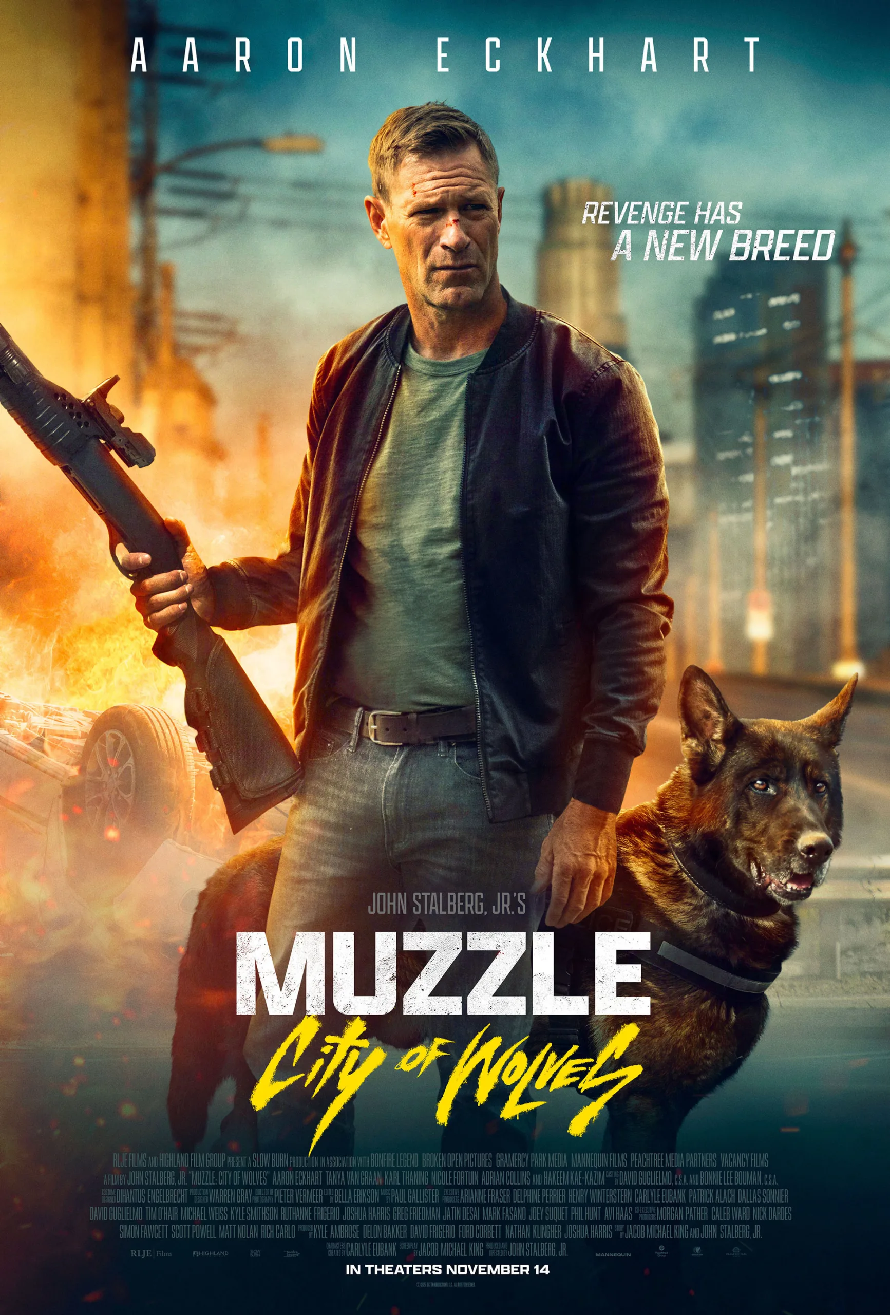 دانلود فیلم پوزه بند: شهر گرگ ها | Muzzle: City of Wolves