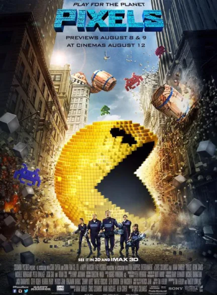 دانلود فیلم پیکسل ها | Pixels