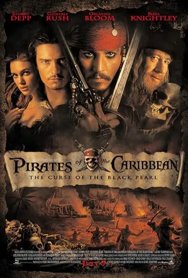 دانلود فیلم دزدان دریایی کارائیب: طلسم مروارید سیاه | Pirates of the Caribbean: The Curse of the Black Pearl
